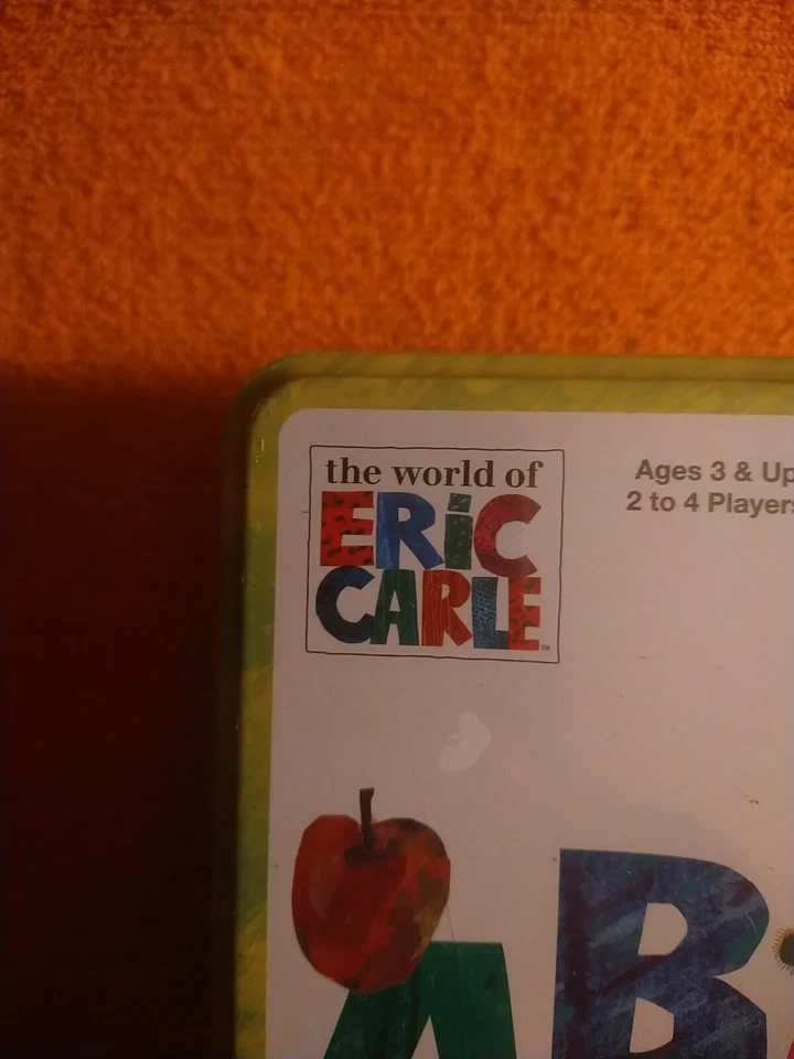 Eric Carle's ABC Game Age 3+ 2 to 4 Players Tin Box Universal Games (2014) New! - Image 3 of 4