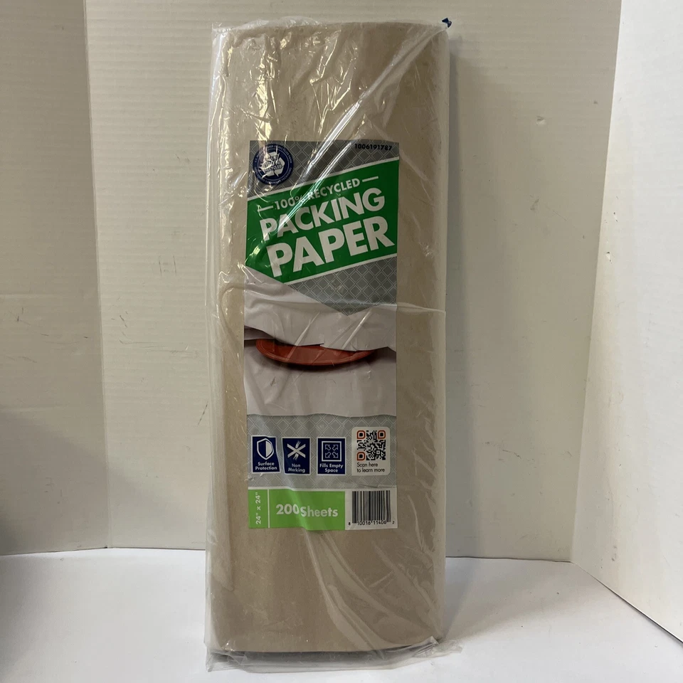 PACKING PAPER 100% RECYCLED 200 SHEETS 24x24" - Image 2 of 2