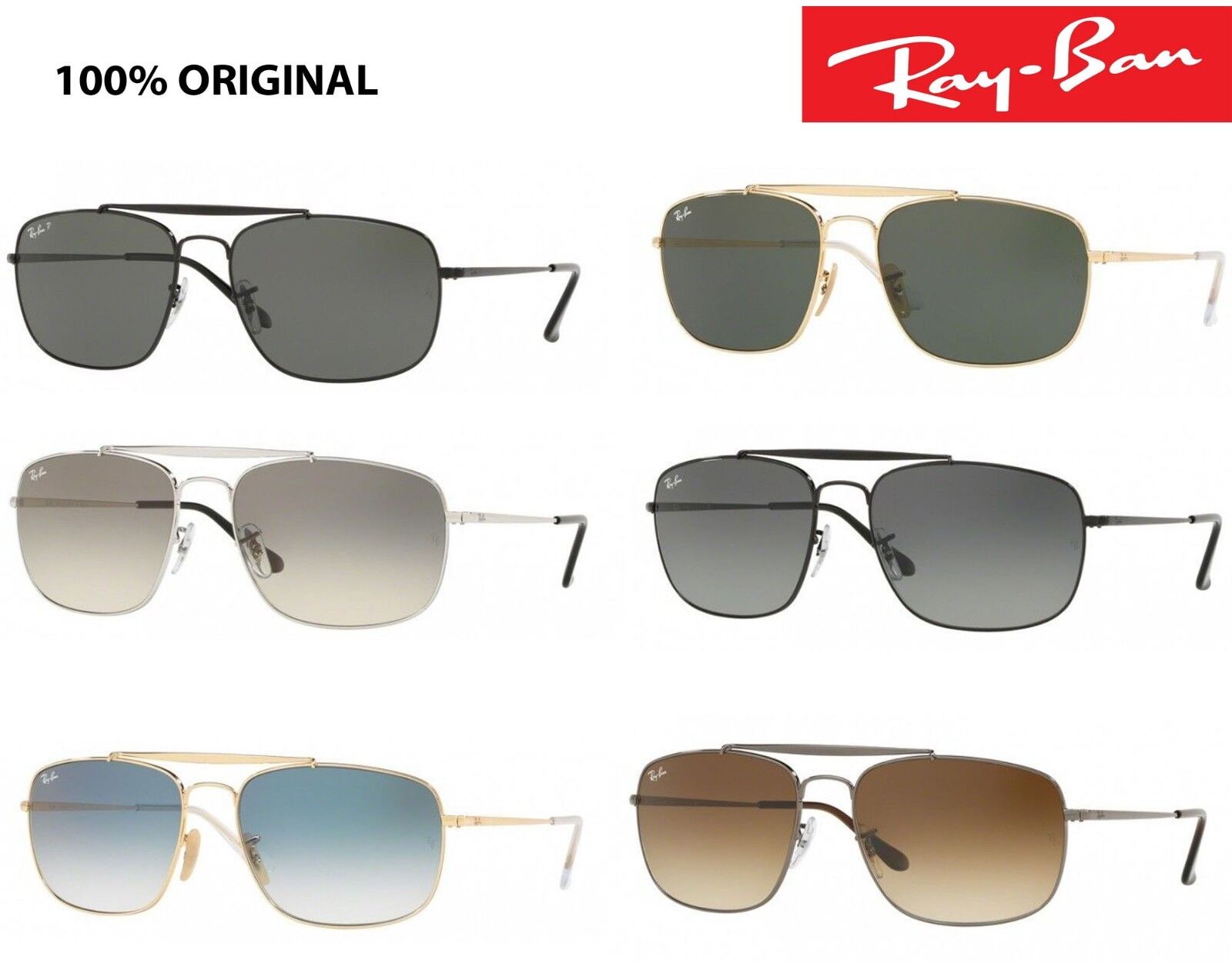 Sunglasses Ray Ban RB 3560 the Colonel Classic and Polarized | eBay