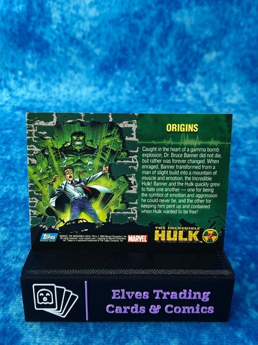 The Incredible Hulk SINGLE Non-Sport Trading card by Topps 2003 MARVEL - Picture 8 of 148