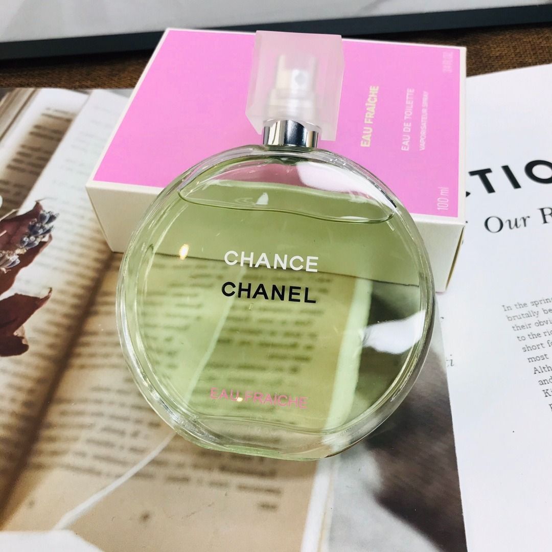 Chanel Chance Eau Fraiche EDT Eau de Toilette Spray 3.4 Oz Chanel Chance Eau Fraiche EDT Eau de Toilette Spray 3.4 Oz
