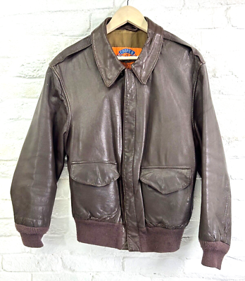 Vintage Cooper A2 Leather Flight Jacket | eBay