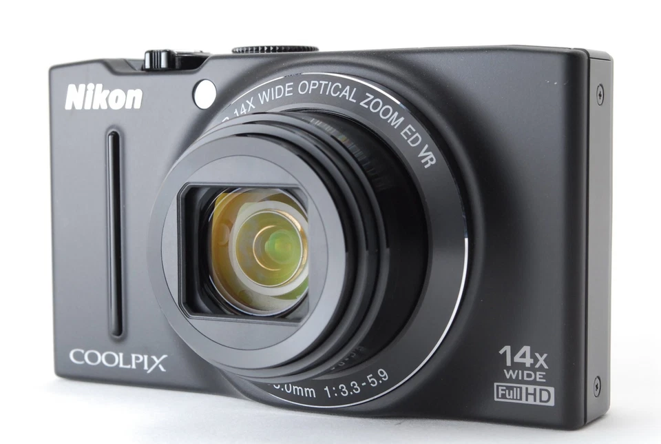 【TOP MINT in Box】Nikon COOLPIX S8200 16.0MP Digital Camera Black From JAPAN #9 - Image 3 of 4