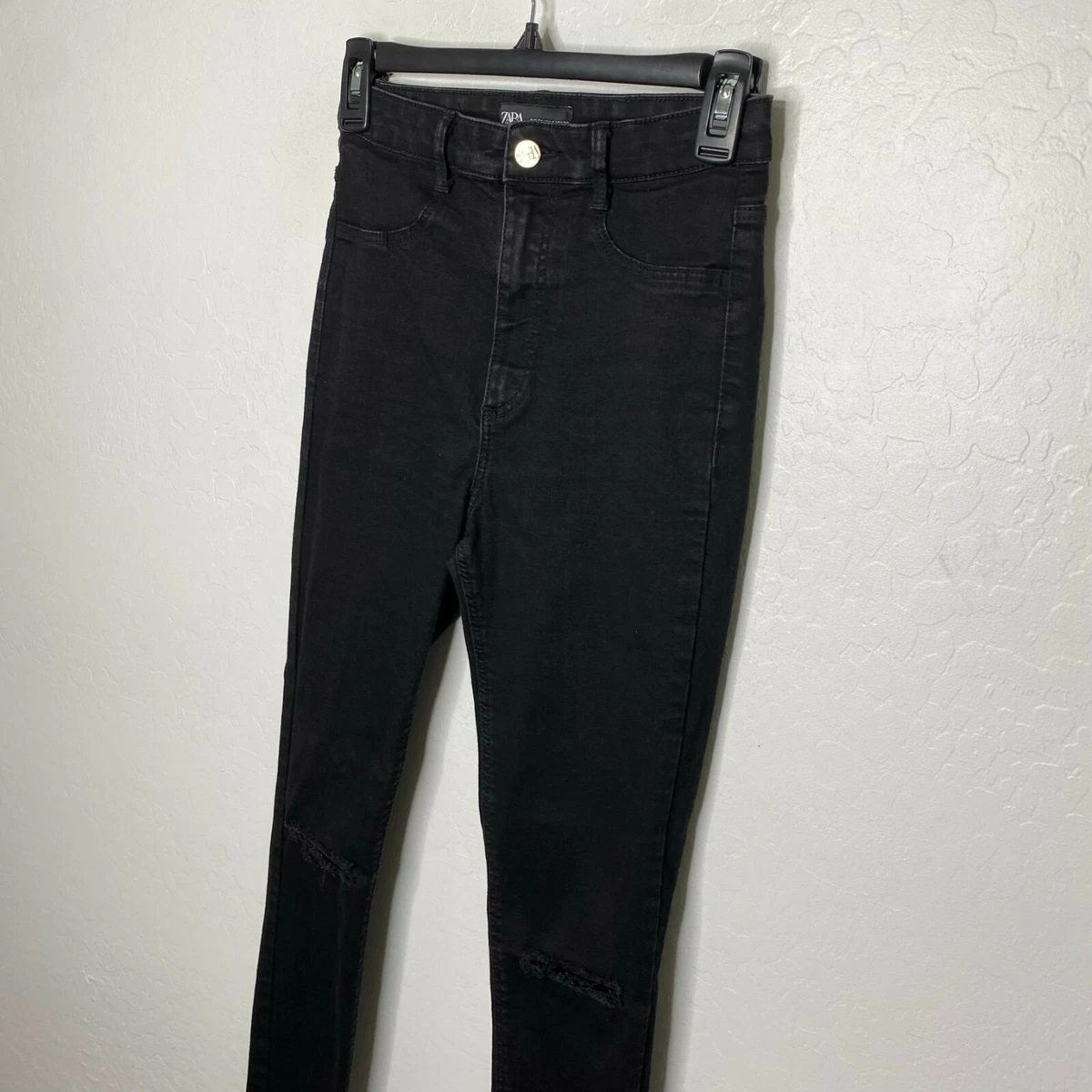 White top jeggings zara