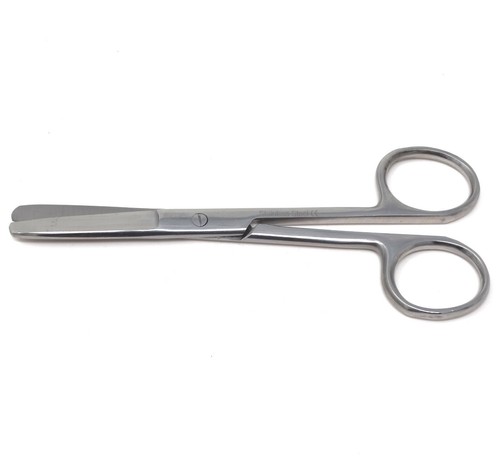 4.5" Operating Scissors Blunt / Blunt Straight Surgical Instruments - Picture 9 of 10