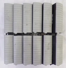 Allen Bradley TBNH Plugs w/ TBE Extended Covers, Lot of 12 For Parts/ Repair