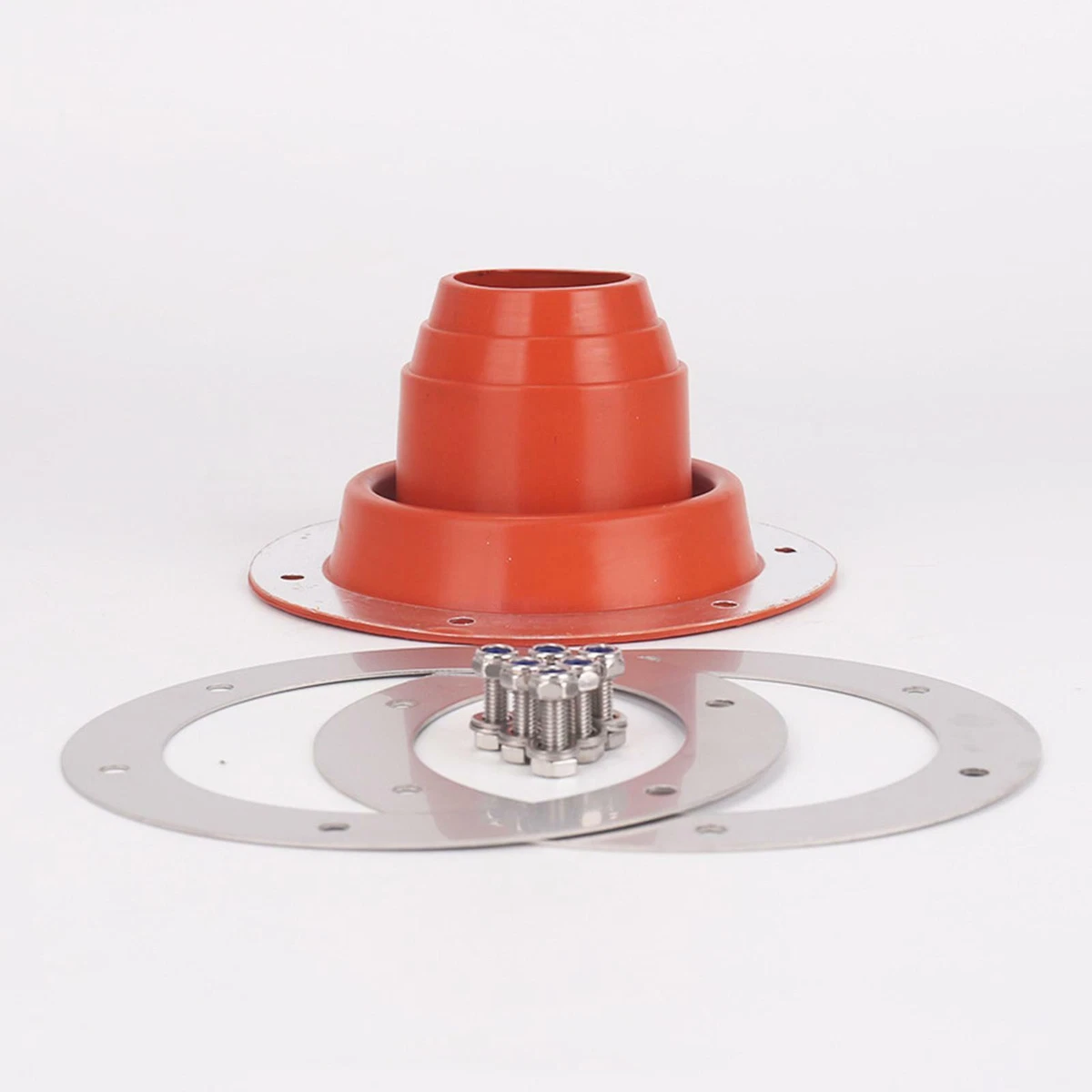 Tent Stove Jack Silicone Tent Accessory Pipe Vent Fireproof Protection Ring  | eBay