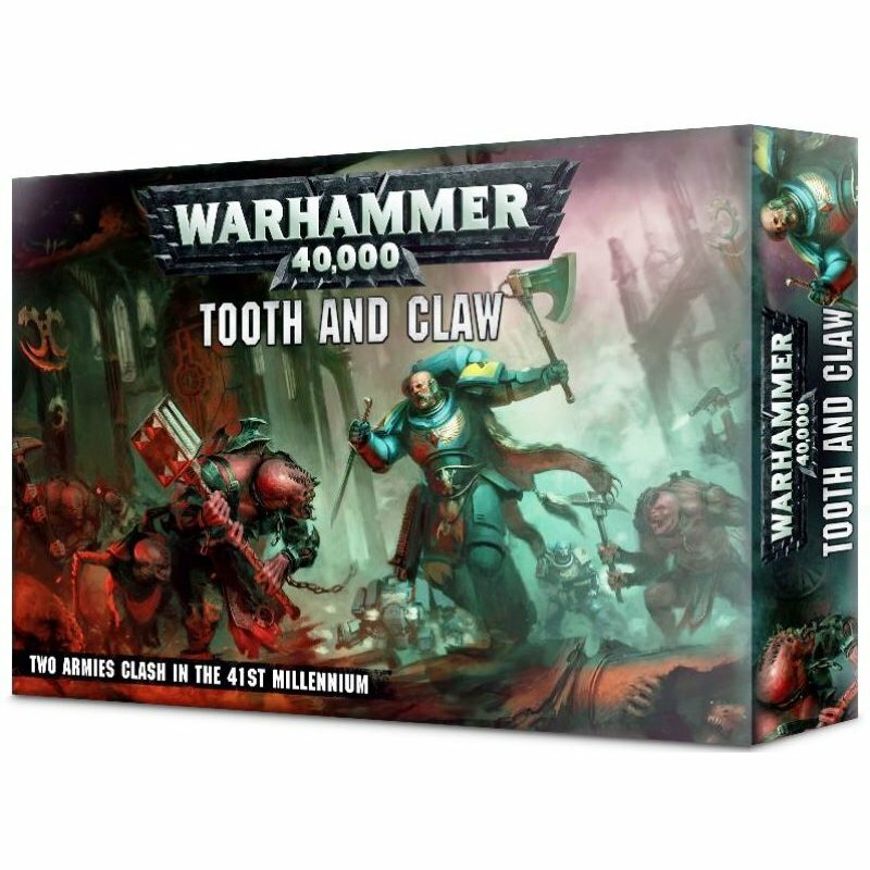 GW Warhammer 40K - Tooth and Claw (Box Set) Space Wolves +