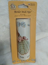  Susan Wheeler Border Stick Ups Bunny Rabbit Priss Prints HOLLY POND HILL 