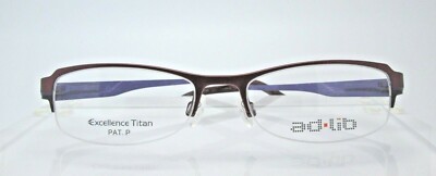AD.LIB Titan 3206 RO 51-17 Eyeglass Optical Frames Glasses Womens Titanium