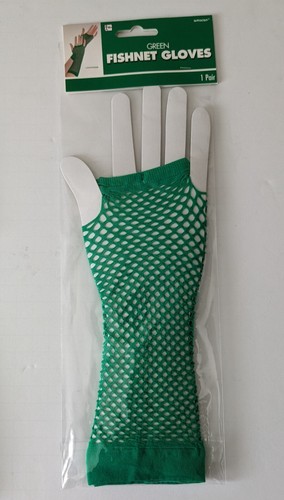 NEW ST PATRICKS DAY COSTUME ACCESSORIES - GREEN - CLOVERS - EYELASHES - Picture 5 of 10