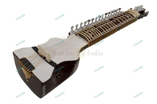 Nuovo Strumento Professionale Classico Indiano Musicale a Corde Dilruba Alta Qualità - Foto 5 di 17