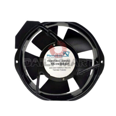 New In Box PFANNENBERG FAN1738-C Radiating Fan 230VAC 220V-240V
