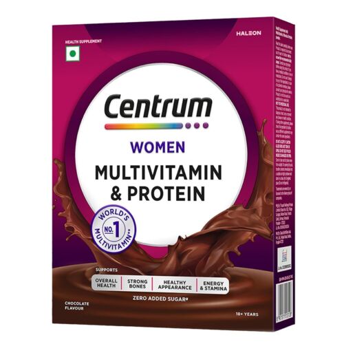Boisson santé multivitamines et protéines Centrum pour femmes 200 g pour énergie (chocolat) - Photo 1 sur 8
