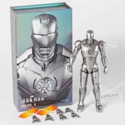 Actionfigur Marvel Iron Man Mark II MK2 Prototype Armor ZD Toys