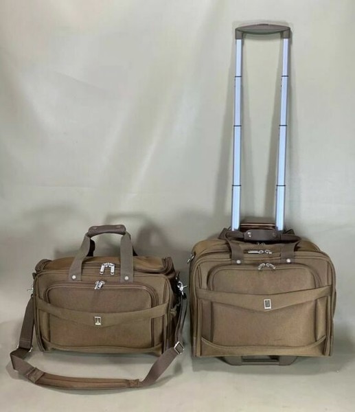 Travelpro FlightPro 4 Copper Carry on Luggage 15” Rolling Tote for sale