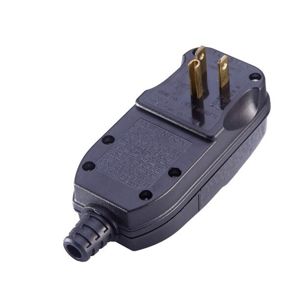 Replacement GFCI Plug For Pool Pump 15Amp 3 Prong Circuit Breaker