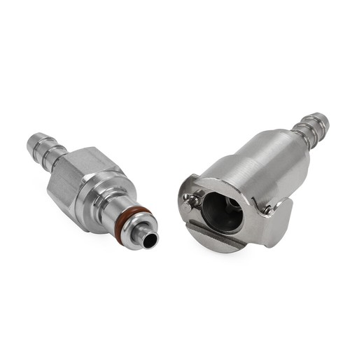 3/16" Gas Fuel Line Hose Quick Release Disconnect Coupling Quick Disconnect Set - Picture 8 of 8