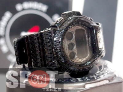 Casio G-Shock 3D Paint Diamond Pattern Crosshatch Men's Watch DW