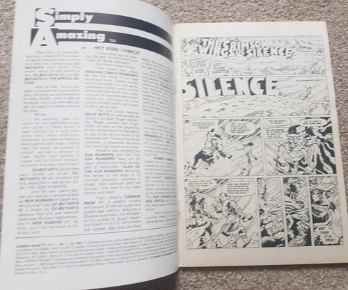 Daemon Mask #1 - Amazing Comics - 1987 British Ed. VF Horror - Picture 6 of 6