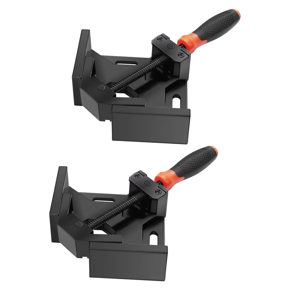2pcs Corner Clamp 90° Right Angle Clamp - Woodworking, Welding, Picture Frame