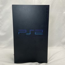 Sony PS 2 Console - Black (SCPH-39001), Fat Model. Tested-Doesn’t Work, No HD
