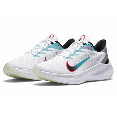 NIKE MENS ZOOM WINFLO 7 RUNNING SHOES #CJ0291 100 Size 12