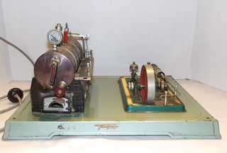 Vintage Fleischmann Live Steam Engine Please Read