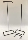 2 Vintage Wire 8 1/2” Barbie Ken Doll Stands 1 Good 1 Broke