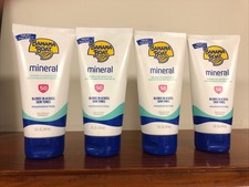 4pk Banana Boat Mineral SPF 50 Sunscreen Lotion, 5oz, Exp 7/27 