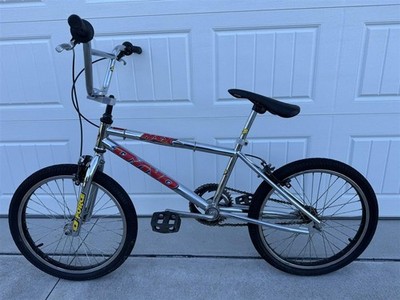 1996 GT Dyno NSX D-Force Old School Chrome BMX Red Logos Complete