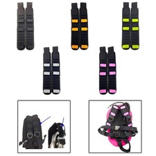 Tauch Backplate Strap Pad Strapazierfähiges Tragekissen Rucksackzubehör