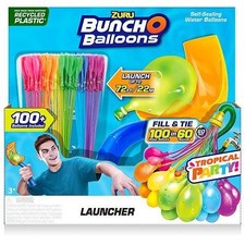 Bunch O Balloons Tropical Party Set   100 Balloons  1 Launcher by ZURU