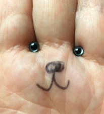 Morezmore M00569-Gray 3 Pairs Small Eyes for Toy Animal Doll Puppet 4.5mm