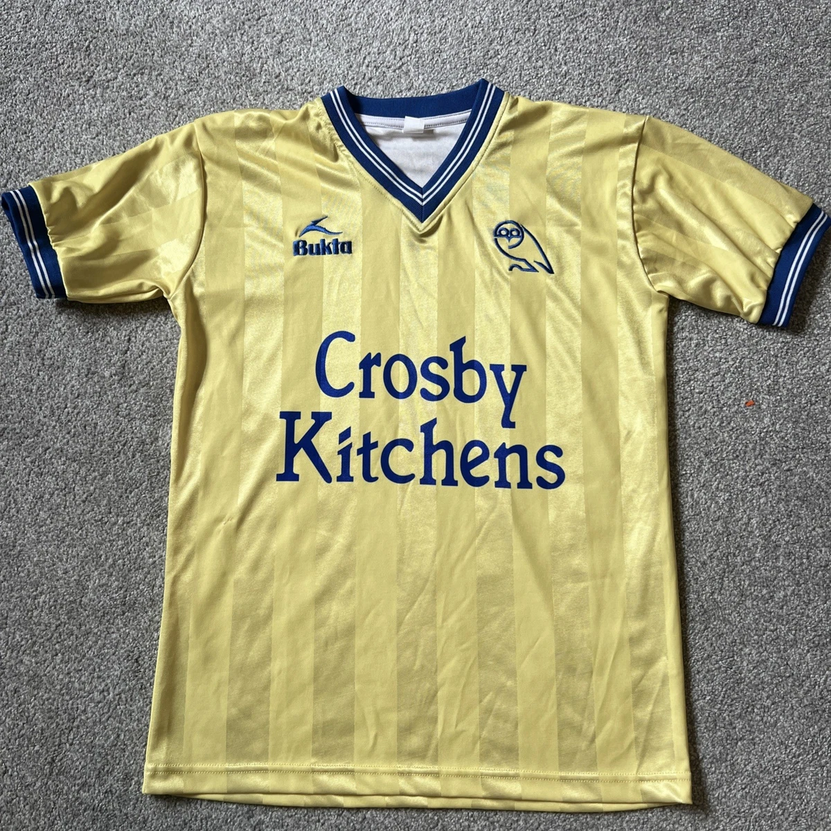 Sheffield Wednesday Away Memorabilia Football Shirts (English