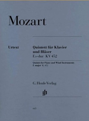 MOZART - Quintett Es-Dur K. 452 für Klavier, Oboe, Klarinette, Horn und Fagott