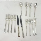 Vintage 14pc Gorham Silver “Theme” Sterling Silverware Flatware