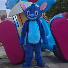 Disney Blue Mascot Costume Party Game Character Fancy Dress Adults Outfit 298