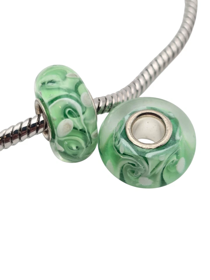 🩷  Murano Glass Bead Charm Genuine S925 Sterling Silver Gift 🩷 - Image 2 of 4