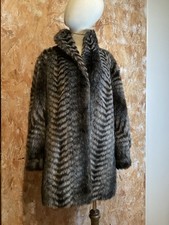 Veste 3/4+ Fausse fourrure Vin…