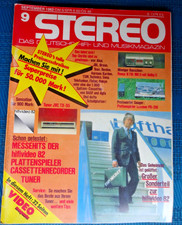 STEREO 9/82,  REVOX B 710 MKII,B 791,AKAI GX F 66R,LUXMAN PD 310,MAGNAT MP X 101