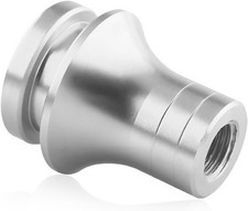 Shift Knob Boot Retainer M121.25 Aluminum Manual Gear Shifter Color Silver Shift Knob Boot Retainer M121.25 Aluminum Manual Gear Shifter Color Silver