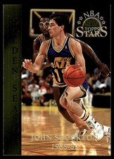 John Stockton 1996-97 Topps Stars #93 Jazz NBA READ FREE SHIPPING AutographDen