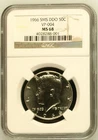 1966 S Half Dollars Kennedy Clad NGC MS-68 SMS VP-004