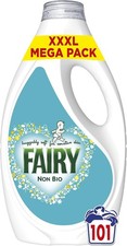 Fairy Non Bio Liquid Laundry Detergent 101 Wash Sensitive Skin 3.1L