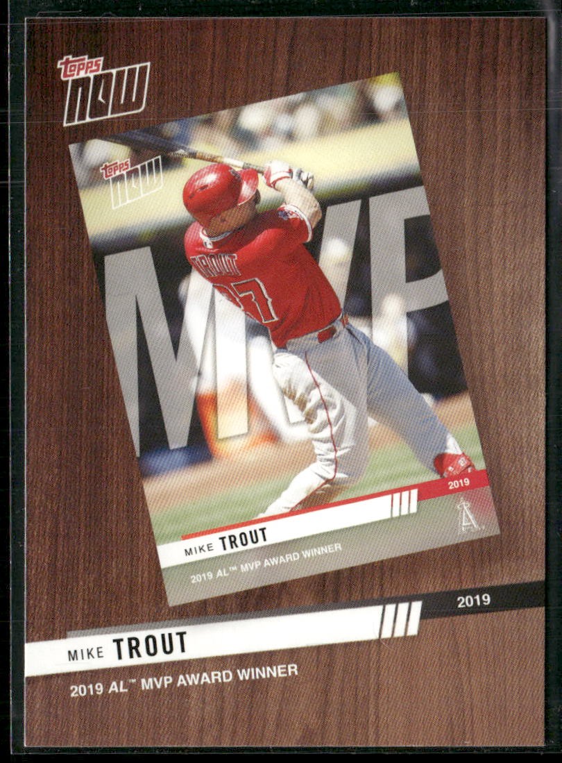 2020 Topps #BTN-5 Mike Trout Best of Topps Now