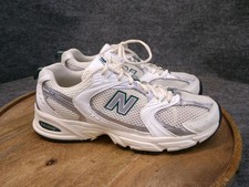 New Balance 530 Mens 7 D Sea Salt Marsh Green Retro Athletic Sneakers MR530SX