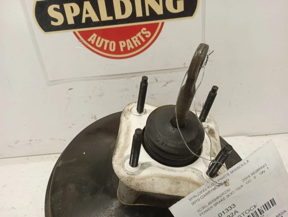 Power Brake Booster from 2004 Chrysler Sebring 11556554 - Image 3 of 4