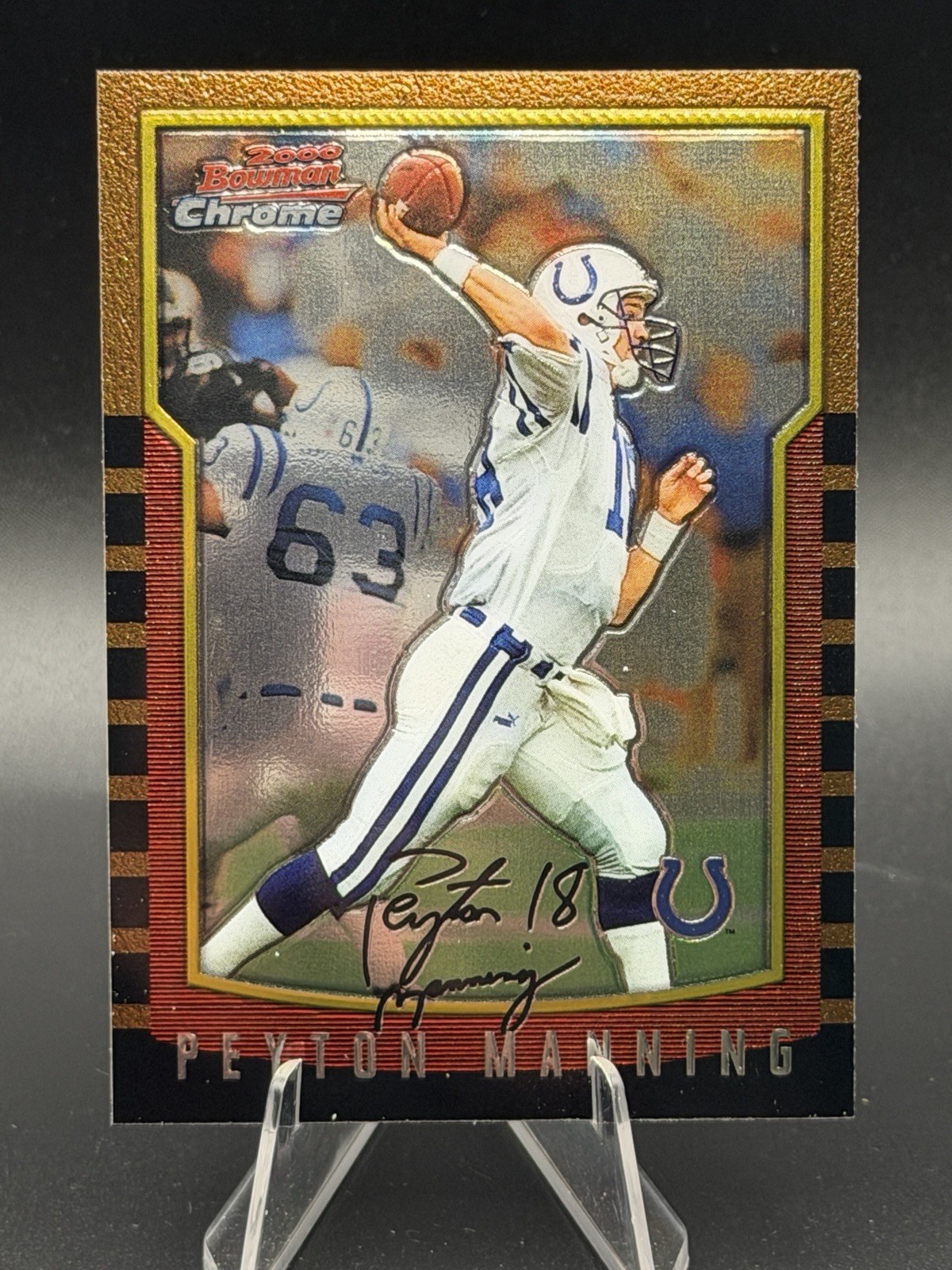 2000 Topps Bowman Chrome PEYTON MANNING #112 