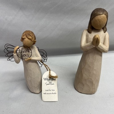 Willow Tree Angel Just For You & Sister By Heart Figures- Loose/No Boxes
